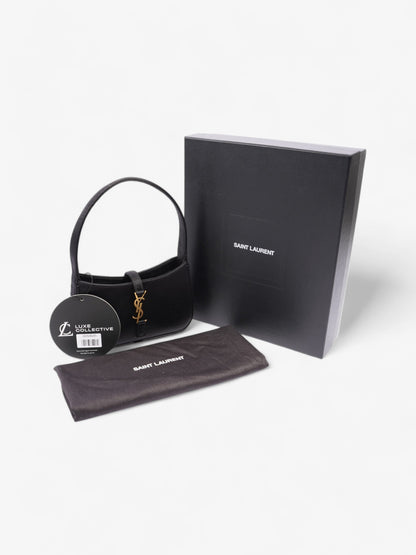 Saint Laurent Le 5 a 7 Black Satin Mini