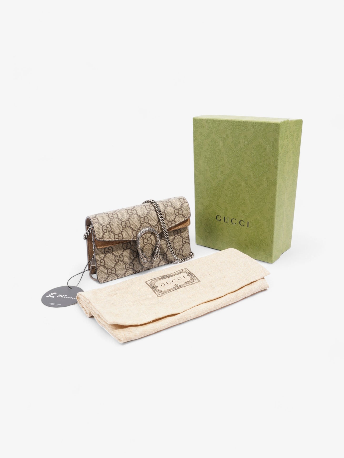 Gucci Dionysus GG Supreme Coated Canvas Super Mini
