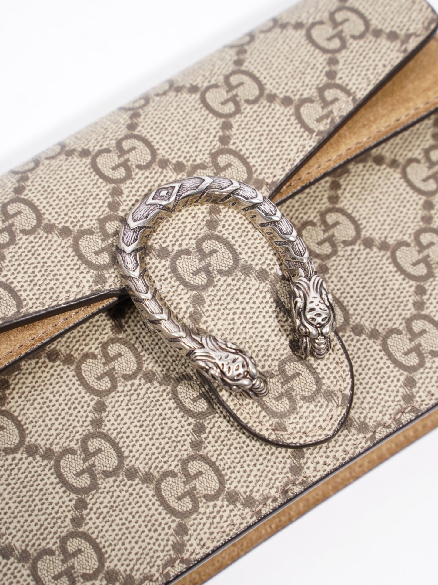 Gucci Dionysus GG Supreme Coated Canvas Super Mini