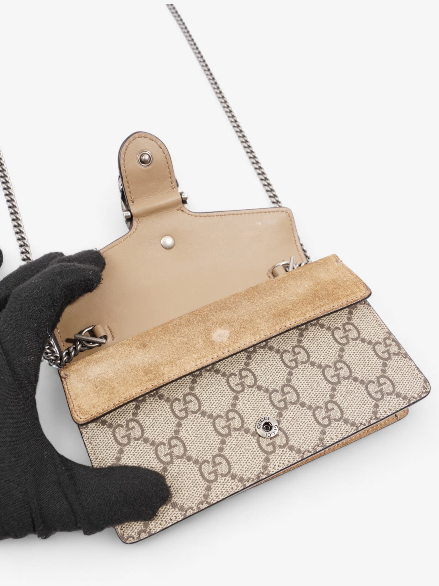 Gucci Dionysus GG Supreme Coated Canvas Super Mini