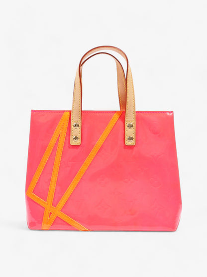 Louis Vuitton x Robert Wilson Reade Tote Fluorescent Pink / Fluorescent Orange Vernis Leather Mini