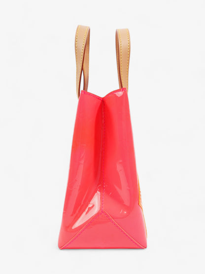 Louis Vuitton x Robert Wilson Reade Tote Fluorescent Pink / Fluorescent Orange Vernis Leather Mini