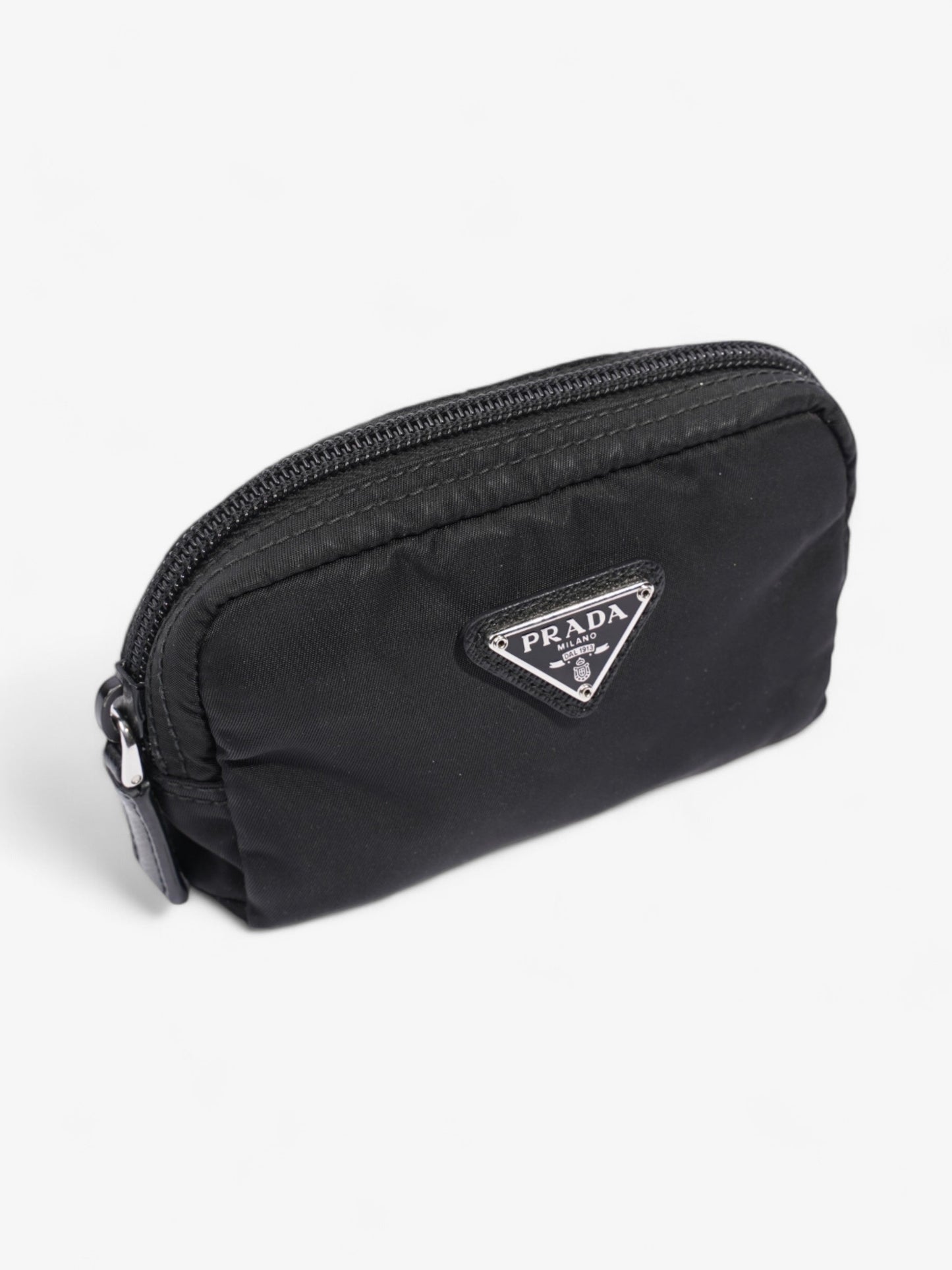 Prada Coin Purse Black Nylon