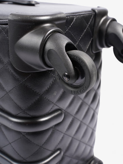 Chanel Caviar Quilted Cabin Bag Black Caviar Leather