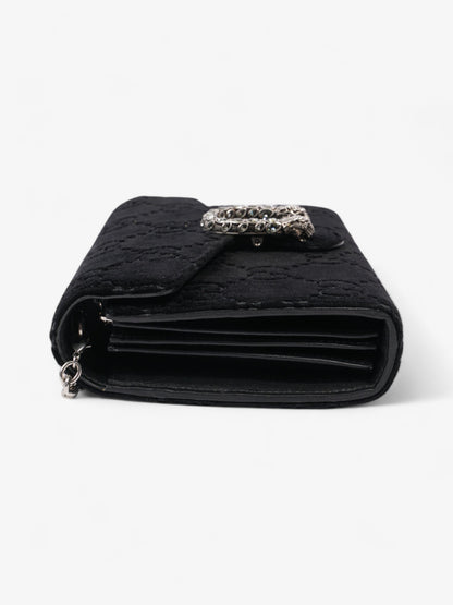 Gucci Dionysus Chain Wallet Black Velvet