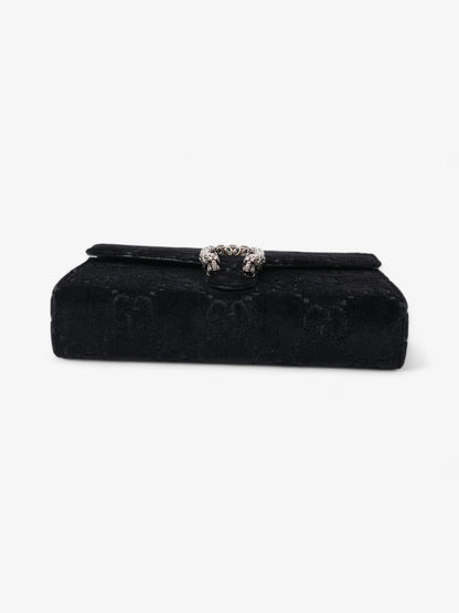 Gucci Dionysus Chain Wallet Black Velvet