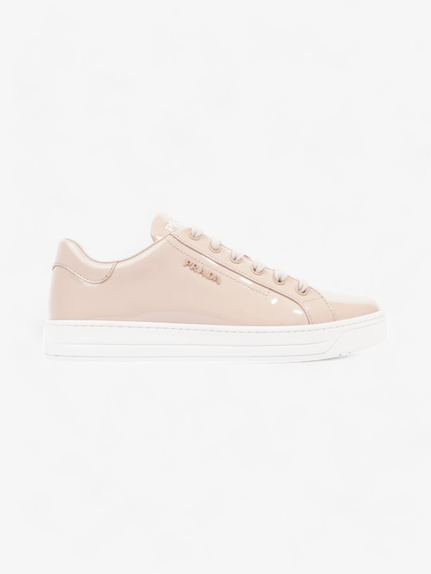 Prada Sport Sneakers Nude Patent Leather EU 36.5 UK 3.5