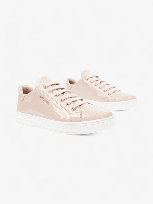 Prada Sport Sneakers Nude Patent Leather EU 36.5 UK 3.5