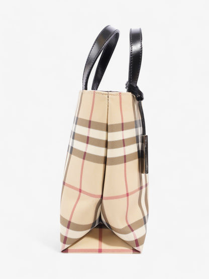 Burberry Check Handbag Nova Check / Black Canvas
