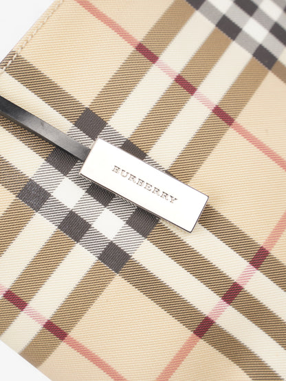 Burberry Check Handbag Nova Check / Black Canvas