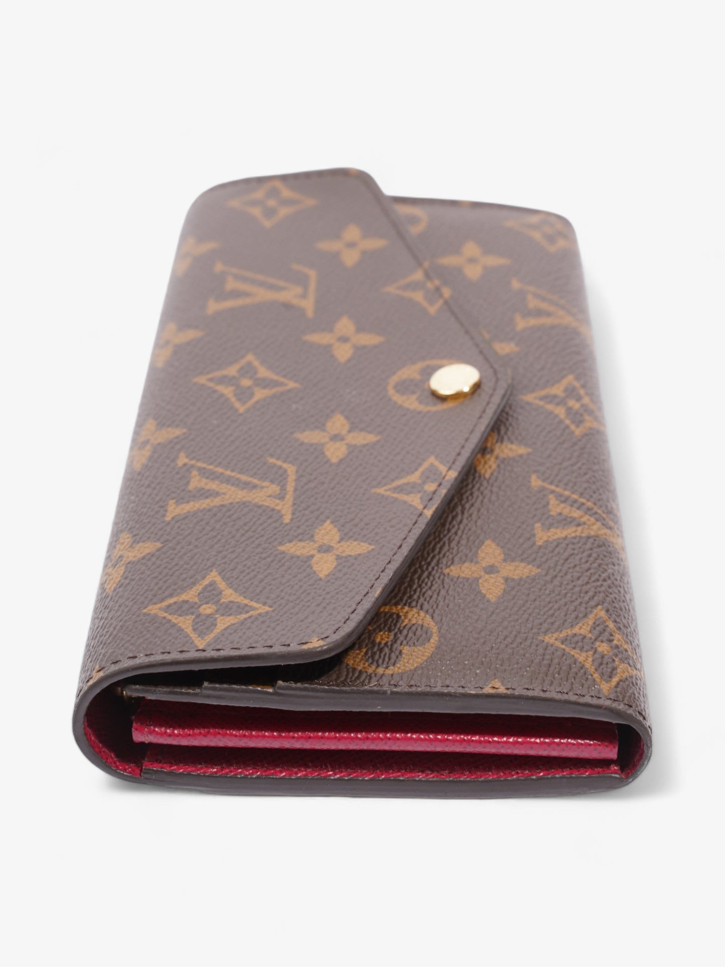 Louis Vuitton Sarah Wallet Monogram Coated Canvas