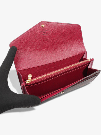 Louis Vuitton Sarah Wallet Monogram Coated Canvas