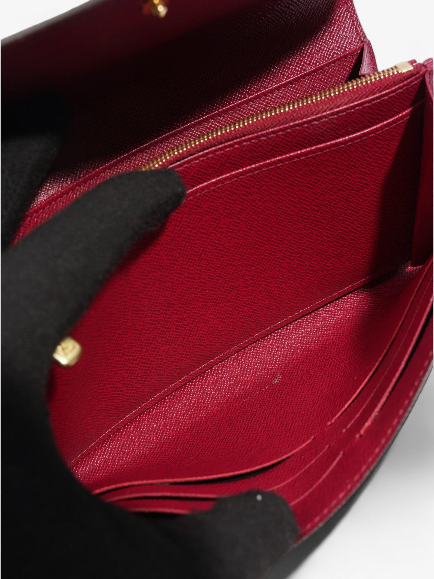 Louis Vuitton Sarah Wallet Monogram Coated Canvas