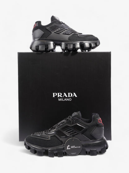 Prada Cloudbust Thunder Black / Red Knit EU 40 UK 6