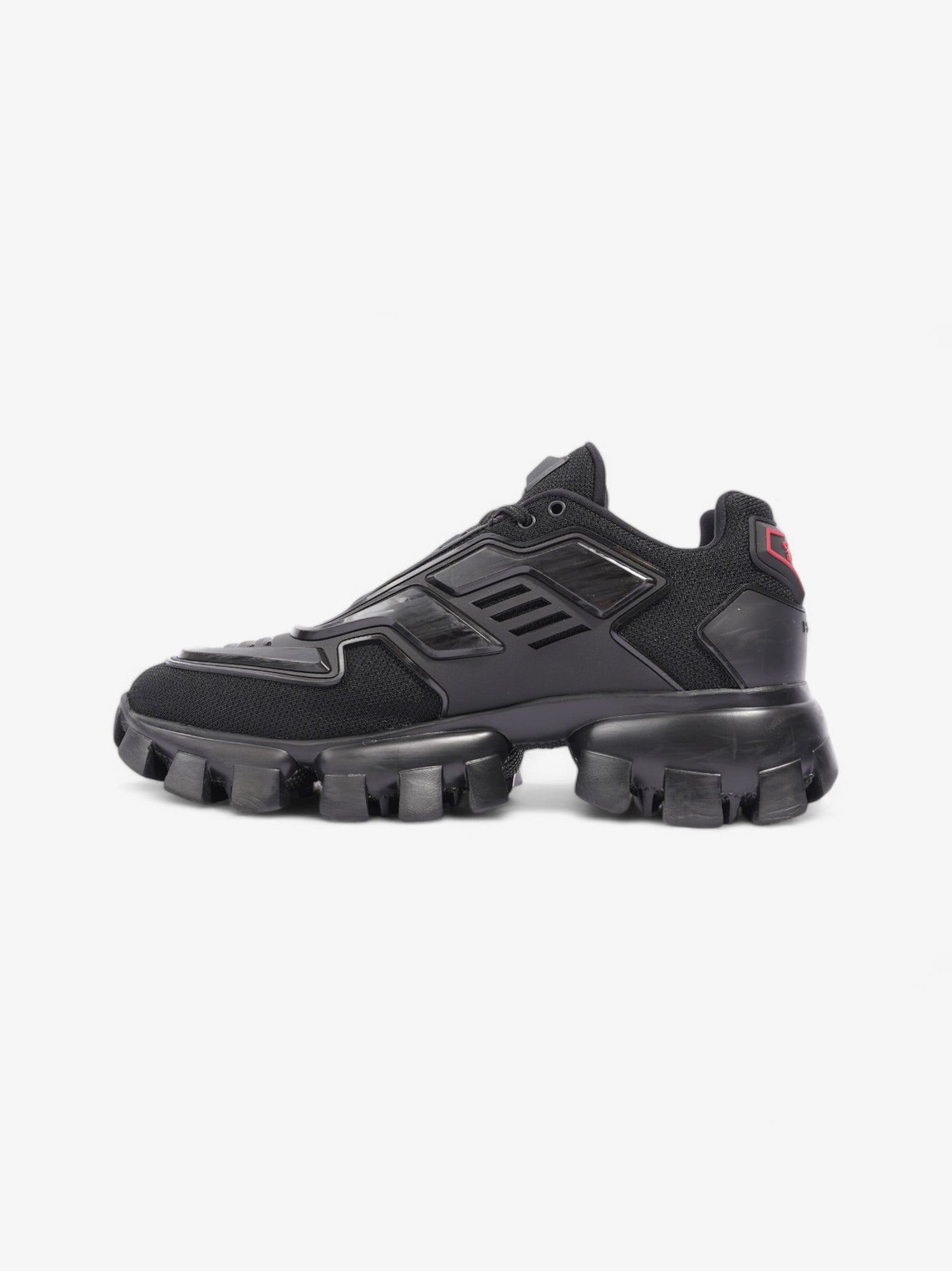 Prada Cloudbust Thunder Black / Red Knit EU 40 UK 6