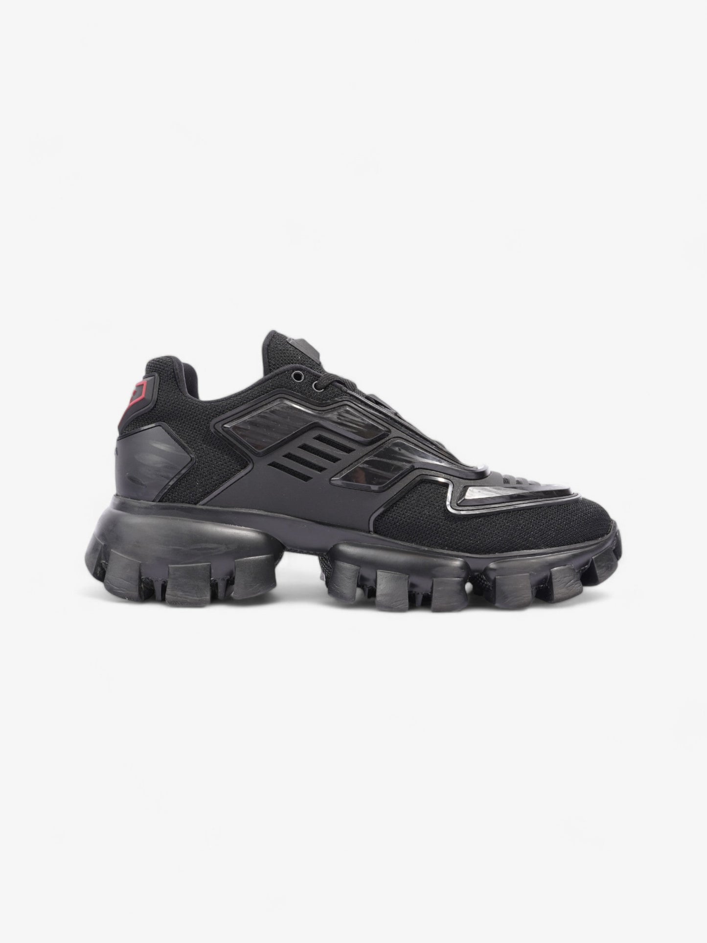 Prada Cloudbust Thunder Black / Red Knit EU 40 UK 6