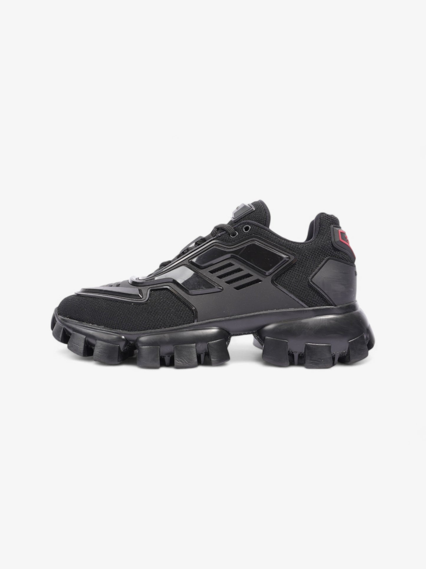 Prada Cloudbust Thunder Black / Red Knit EU 40 UK 6