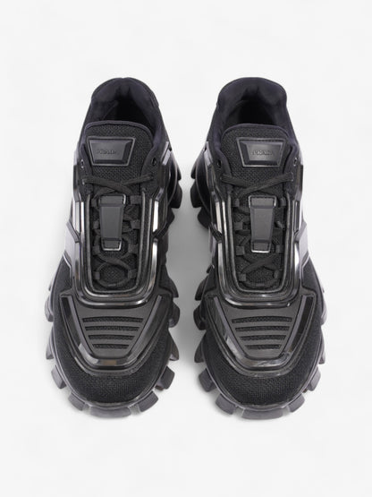 Prada Cloudbust Thunder Black / Red Knit EU 40 UK 6