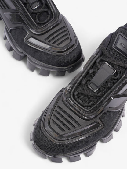 Prada Cloudbust Thunder Black / Red Knit EU 40 UK 6
