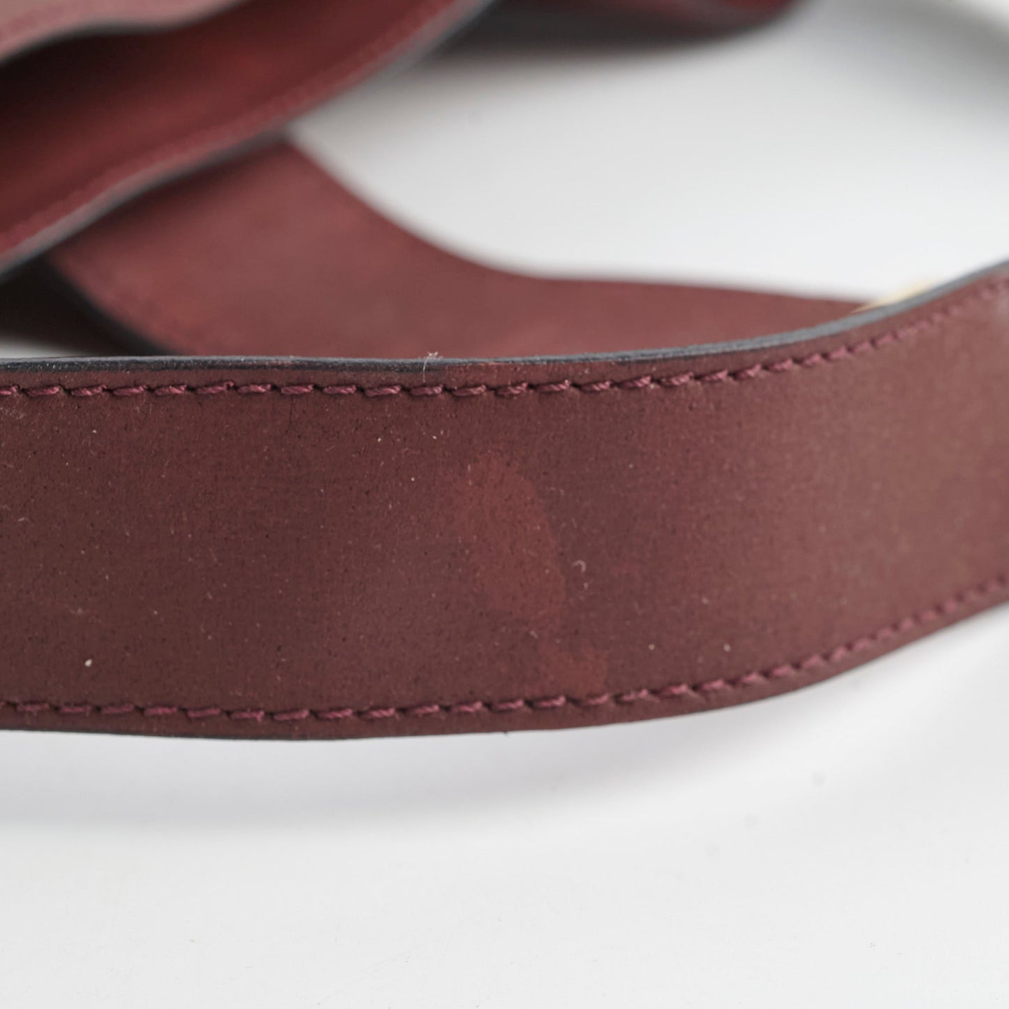 Celine Vintage Bucket Bag Burgundy