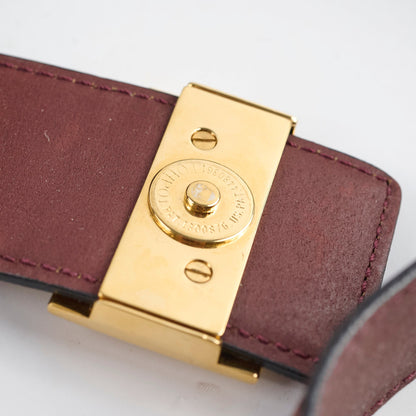 Celine Vintage Bucket Bag Burgundy