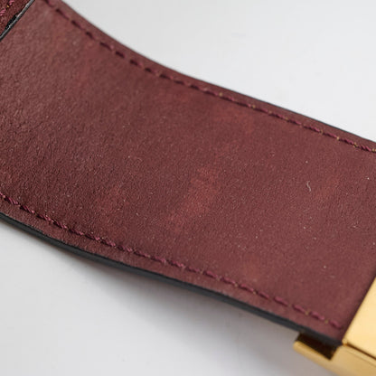 Celine Vintage Bucket Bag Burgundy