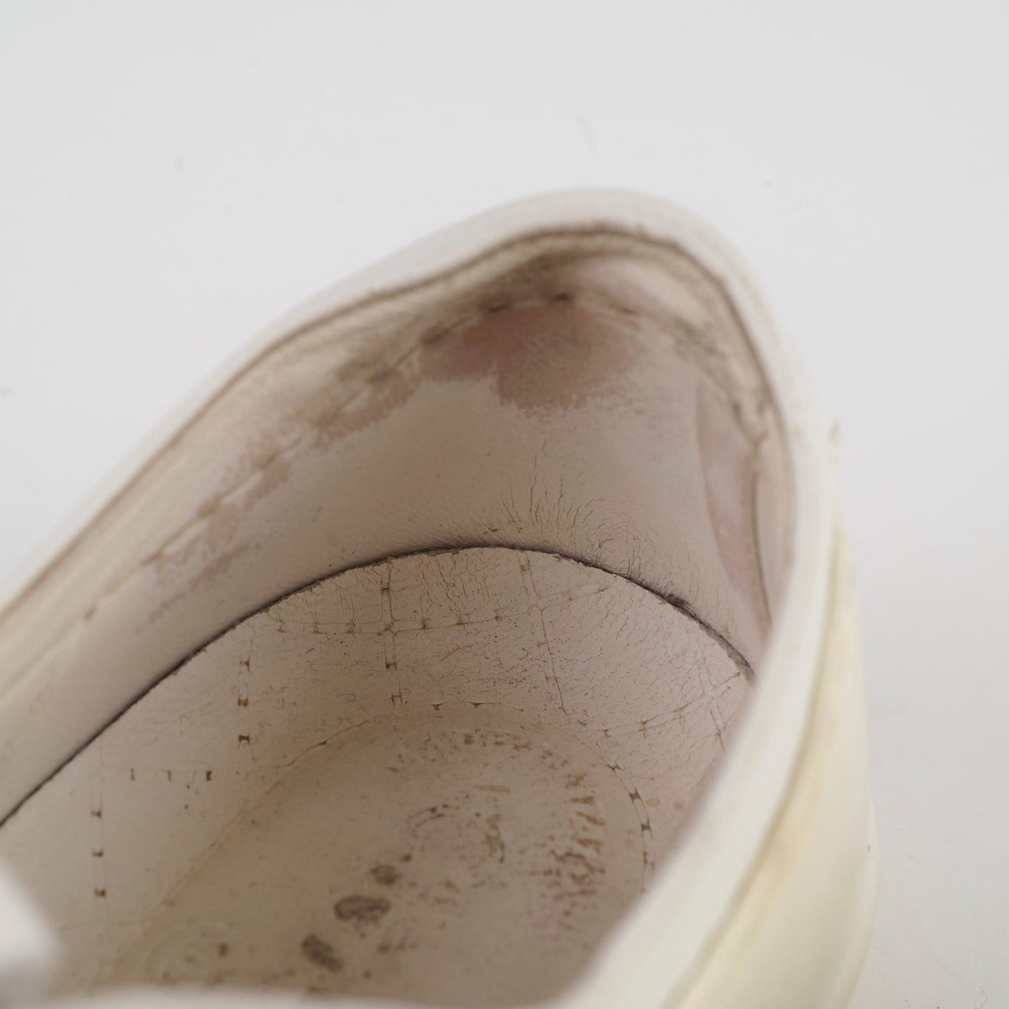 Chanel White Sneakers Size 37.5