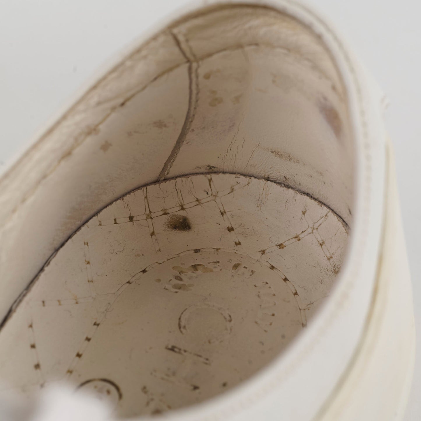 Chanel White Sneakers Size 37.5