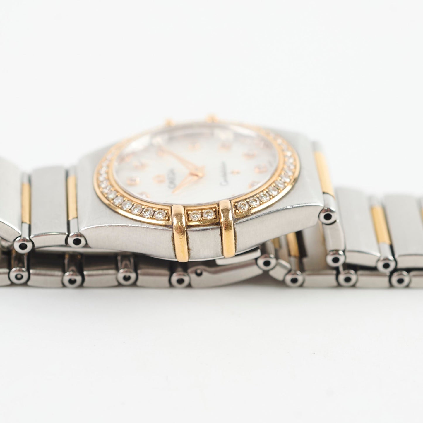Omega Constellation 24mm Ladies 160 Years Two Toned with Diamonds Watch