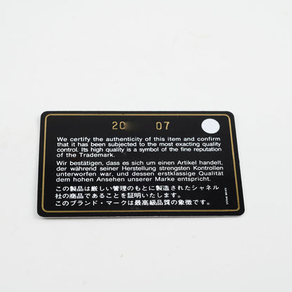 Chanel O Case Lambskin Black (20 Series)