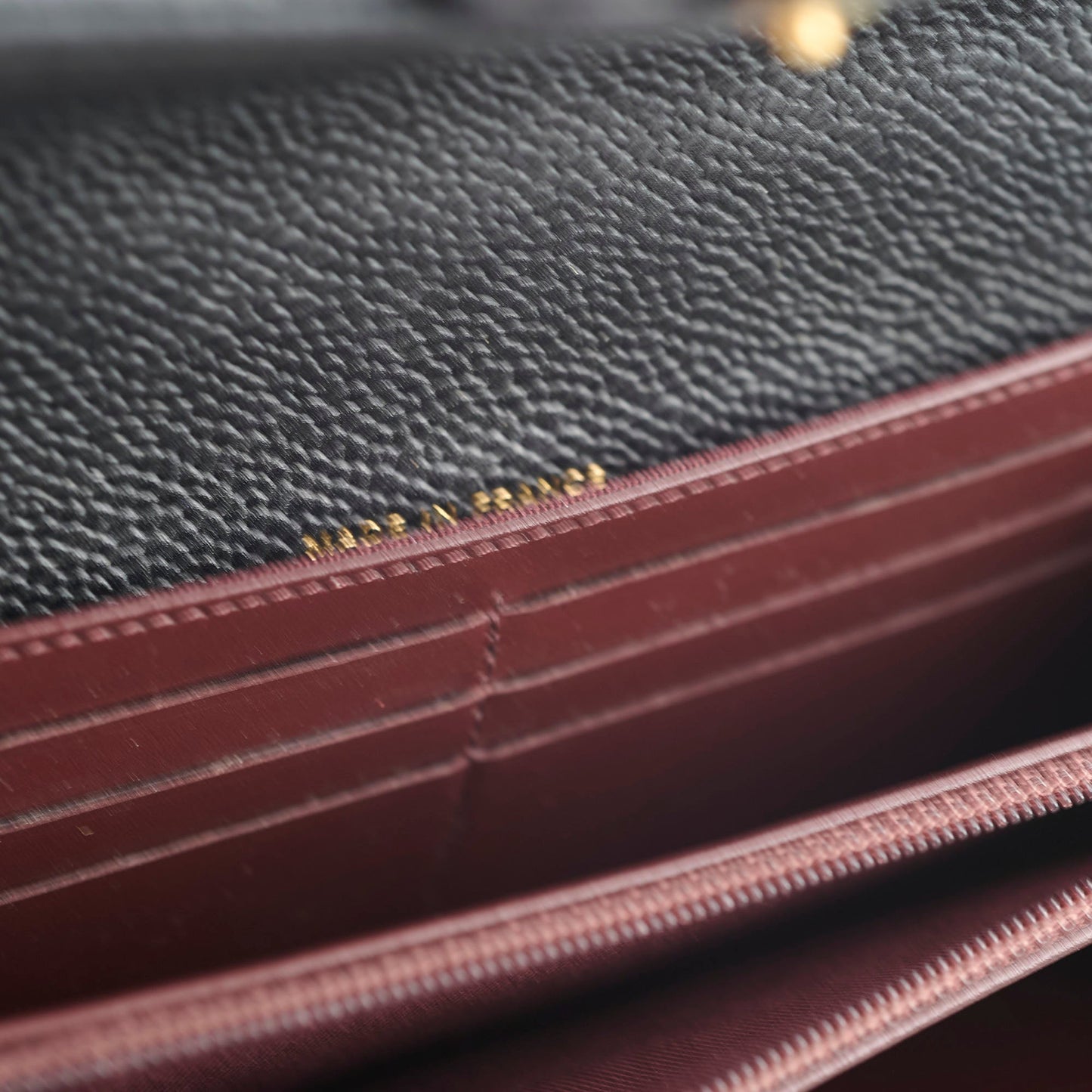 Chanel Long Wallet Caviar Black