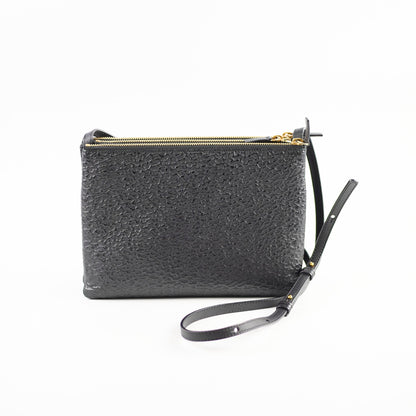Celine Trio Crossbody Bag Black