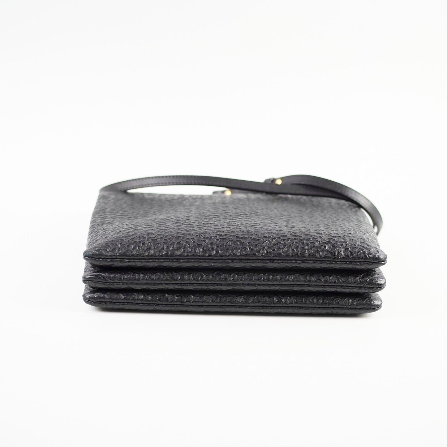 Celine Trio Crossbody Bag Black