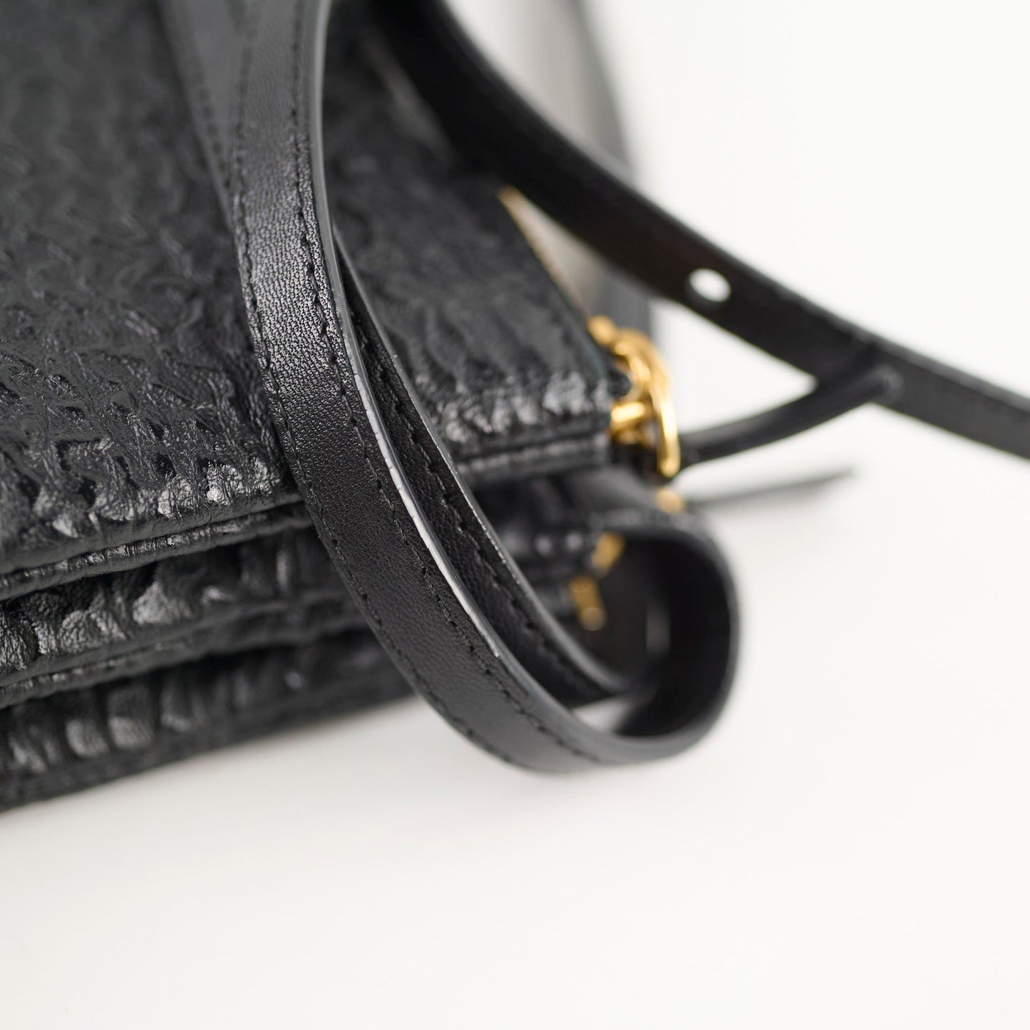 Celine Trio Crossbody Bag Black
