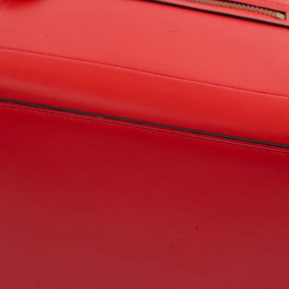 Celine Luggage Micro Red