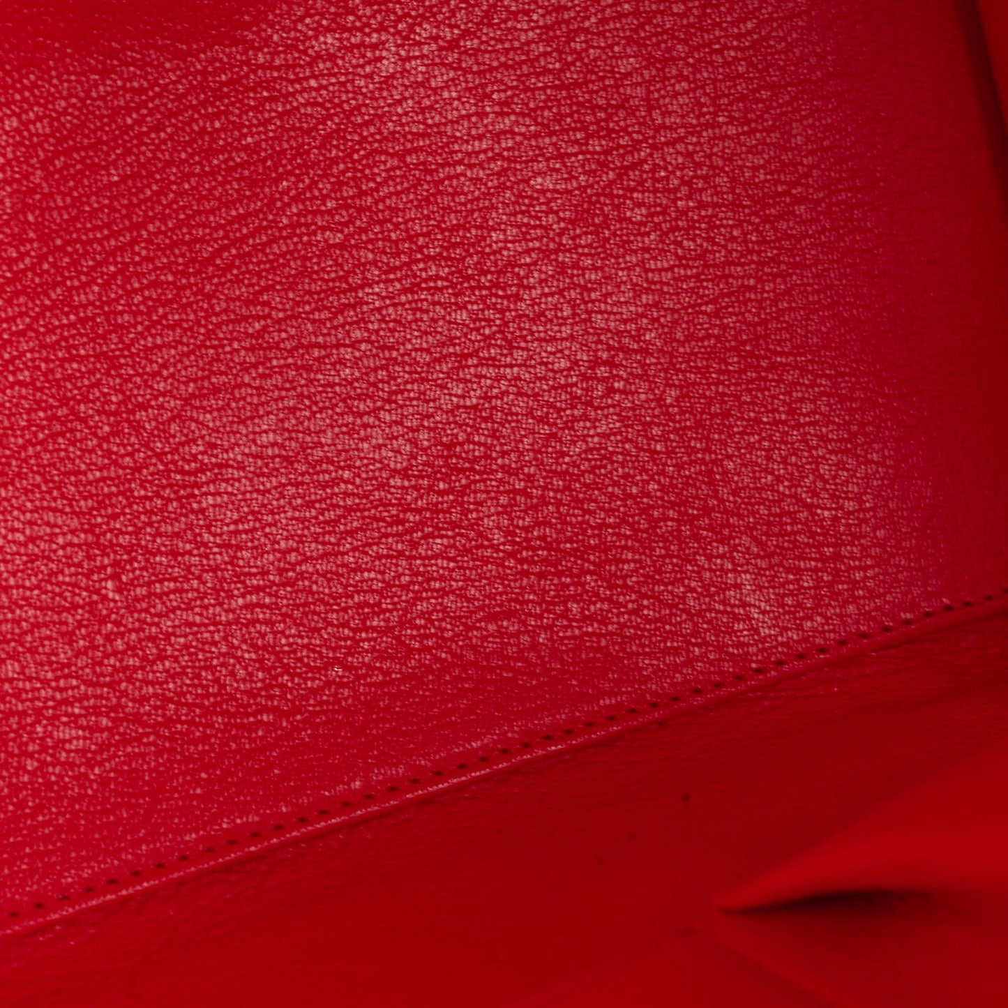 Celine Luggage Micro Red