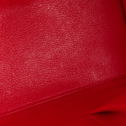 Celine Luggage Micro Red
