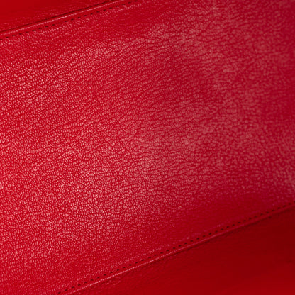 Celine Luggage Micro Red