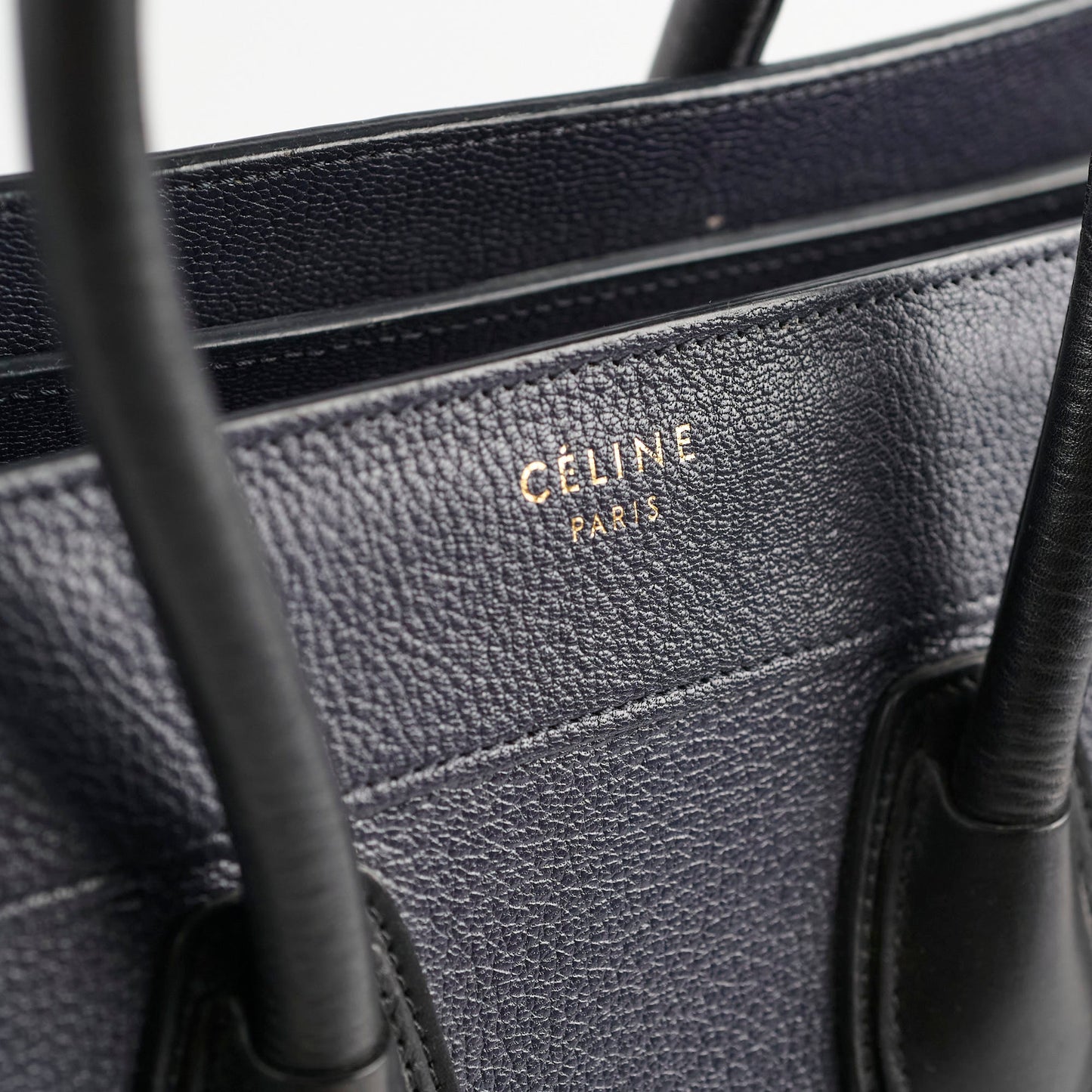 Celine Micro Luggage Navy