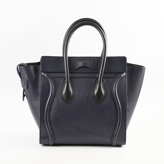 Celine Micro Luggage Navy
