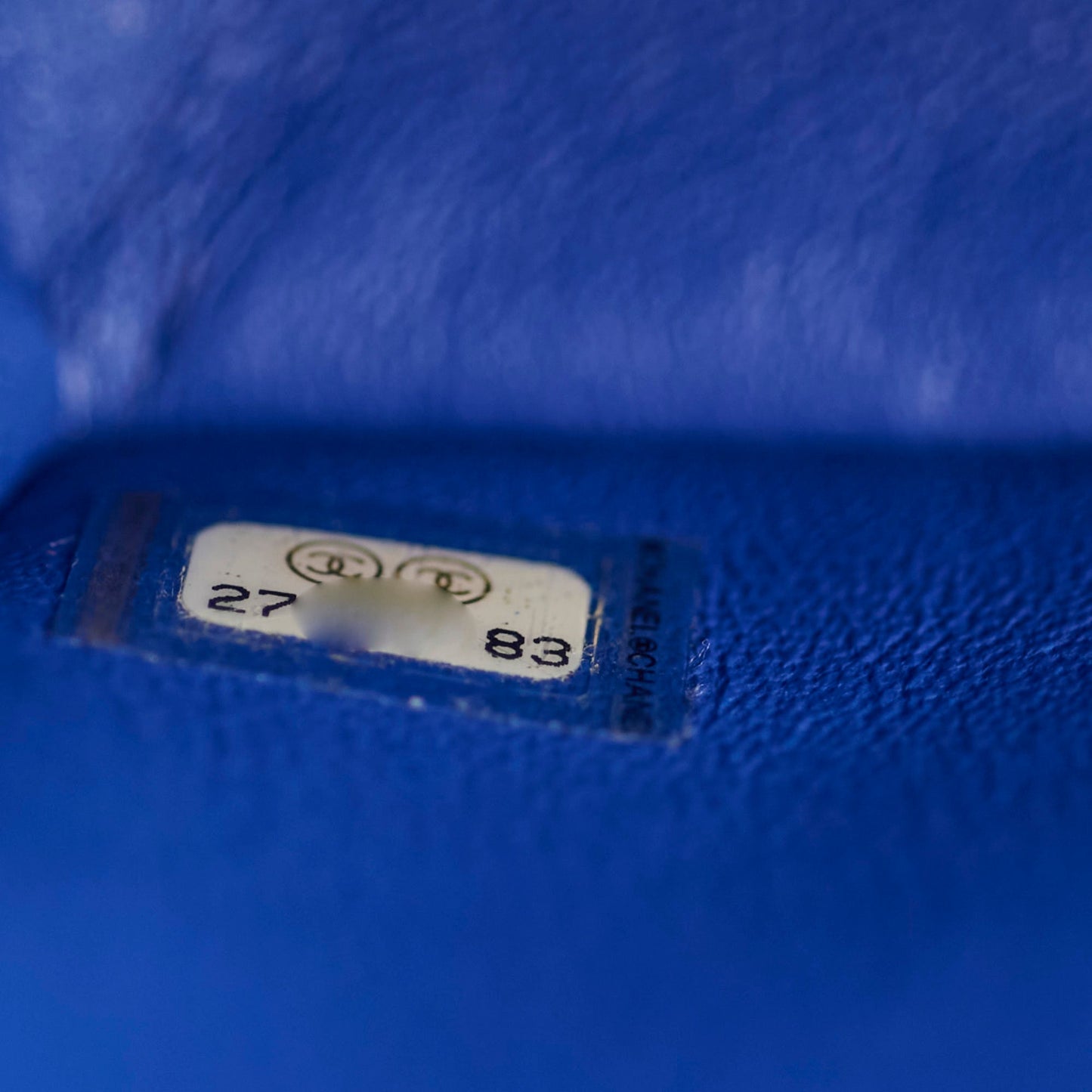 Chanel Mini Rectangular Blue 27 Series