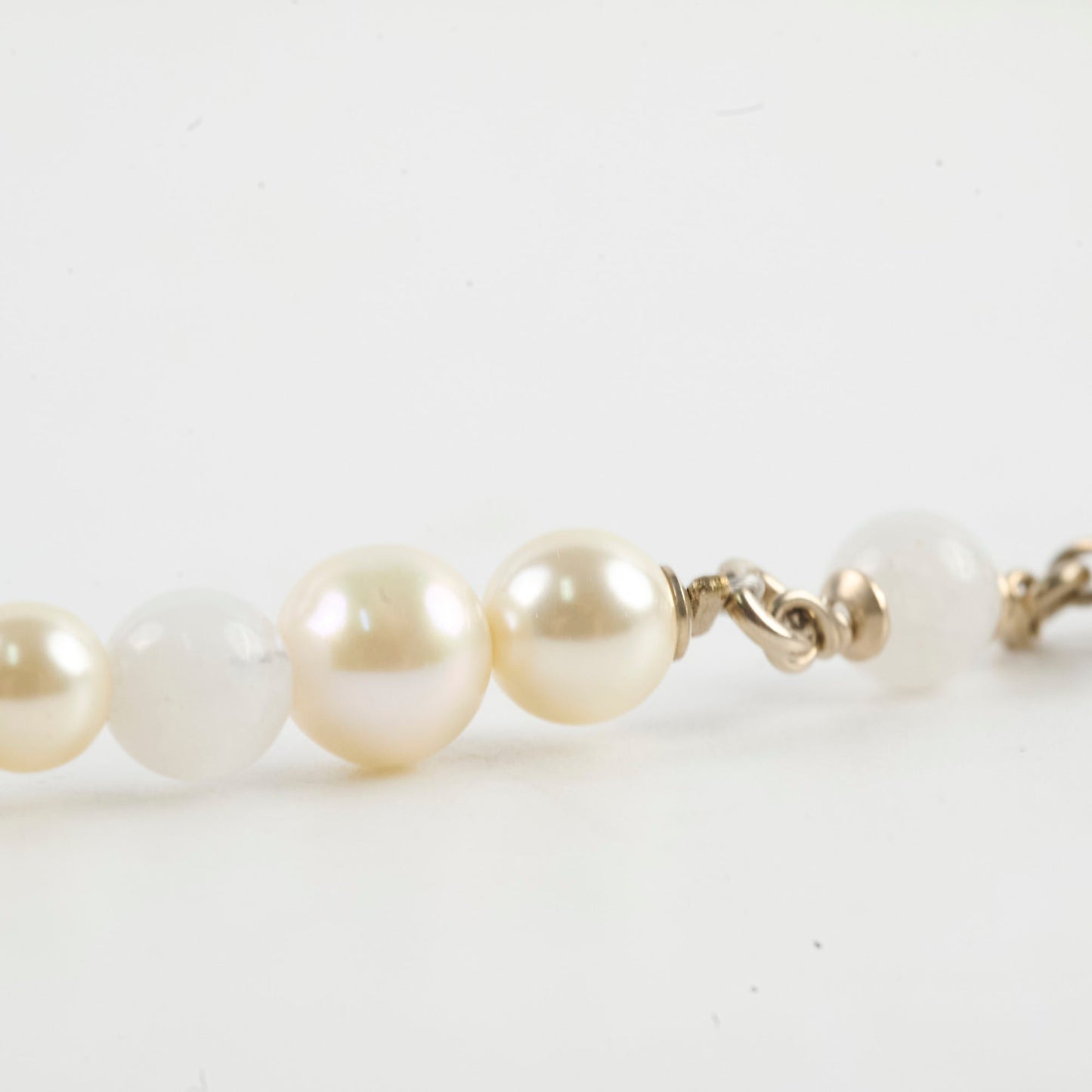 Chanel Long Pearl CC Crystal Necklace