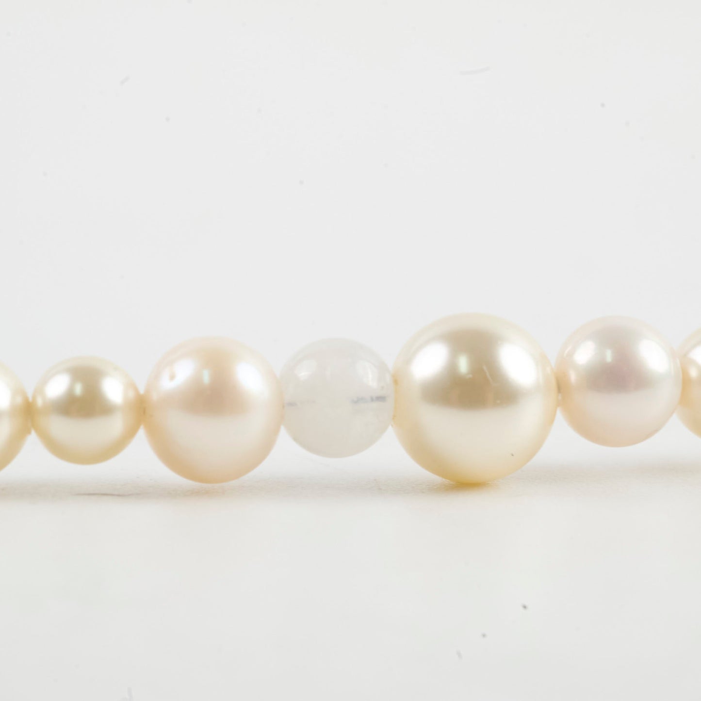 Chanel Long Pearl CC Crystal Necklace