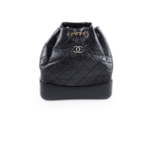 Chanel Gabrielle Backpack Small Black