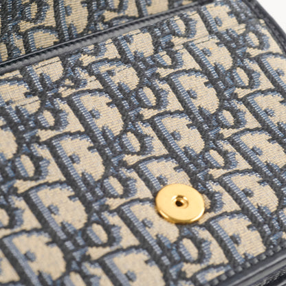 Christian Dior Montaigne Belt Bag with Chain Navy