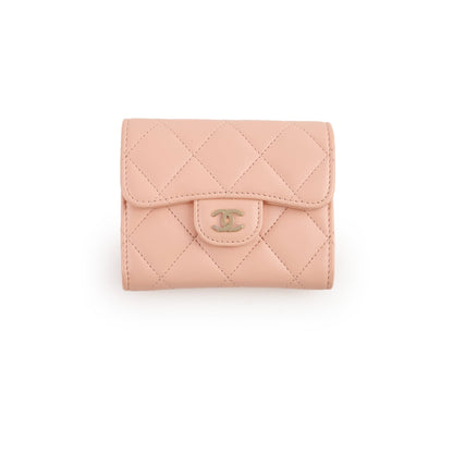 Chanel Card Holder On Chain Nude 31 Series