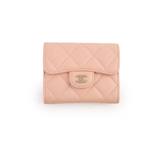 Chanel Card Holder On Chain Nude 31 Series