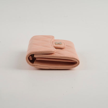 Chanel Card Holder On Chain Nude 31 Series