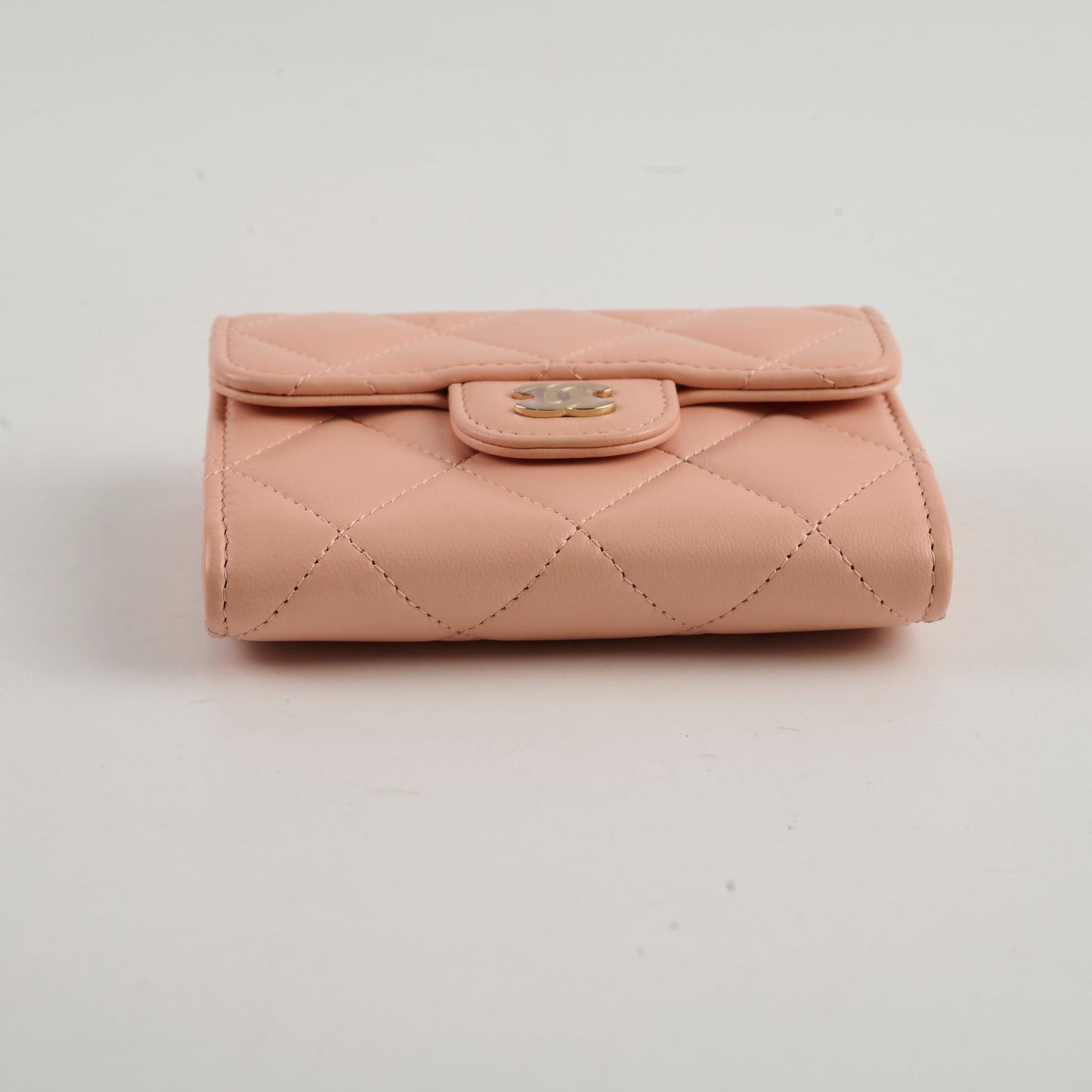 Chanel Card Holder On Chain Nude 31 Series
