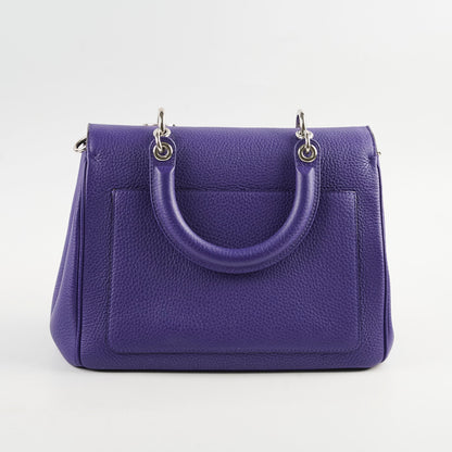 Dior Be Small Purple Top Handle Bag